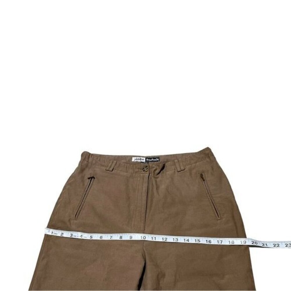Jamie Sadock‎ Brown Golf Capri Bermudas Size 8 - Picture 5 of 9